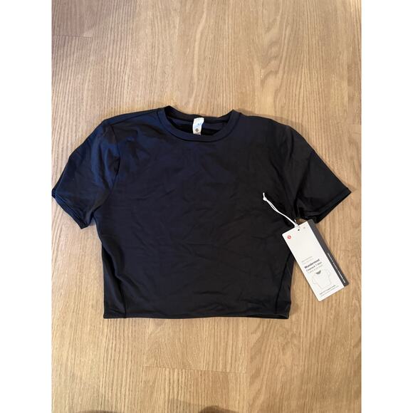 lululemon athletica Tops - lululemon Wundermost Cropped Crewneck T-Shirt NWT